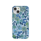 Powder Blue Liberty Florals iPhone 14 Case