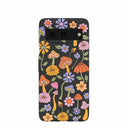 Black Midnight Shrooms Google Pixel 8 Case