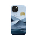 Powder Blue Misty Mountains iPhone 13 Case