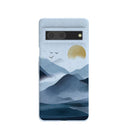 Powder Blue Misty Mountains Google Pixel 7 Case