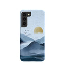 Powder Blue Misty Mountains Samsung Galaxy S22 Case