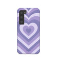 Lavender Power Hearts Samsung Galaxy S23 Case