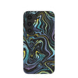 Black Space Waves Samsung Galaxy S24 Case