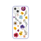 Clear Springtime iPhone 13 Case With Lavender Ridge